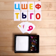 Сенсорная коробка «Учим буквы и цифры»